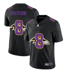 Men's Baltimore Ravens #8 Lamar Jackson Black Nike Black Shadow Edition Limited Jersey Men's Baltimore Ravens #8 Lamar Jackson Black Nike Black Shadow Edition Limited Jersey