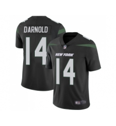 Youth New York Jets #14 Sam Darnold Black Alternate Vapor Untouchable Limited Player Football Jersey