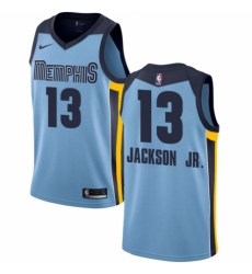 Youth Nike Memphis Grizzlies #13 Jaren Jackson Jr. Swingman Light Blue NBA Jersey Statement Edition