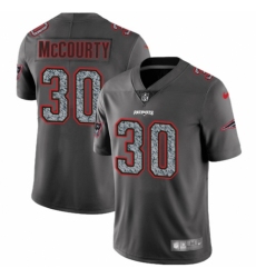 Men's Nike New England Patriots #30 Jason McCourty Gray Static Vapor Untouchable Limited NFL Jersey