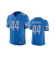 Men's Detroit Lions #44 Malcolm Rodriguez Blue Vapor Untouchable Limited Stitched Jersey
