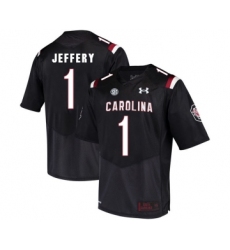 South Carolina Gamecocks 1 Alshon Jeffery Black College Football Jersey