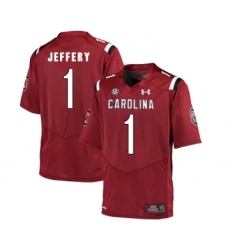 South Carolina Gamecocks 1 Alshon Jeffery Red College Football Jersey