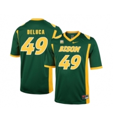 North Dakota State Bison 49 Nick Deluca Green College Football Jersey