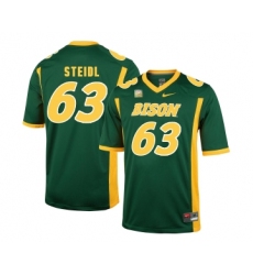 North Dakota State Bison 63 Aaron Steidl Green College Football Jersey