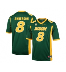 North Dakota State Bison 8 Bruce Anderson Green College Football Jersey