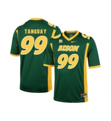 North Dakota State Bison 99 Nate Tanguay Green College Football Jersey