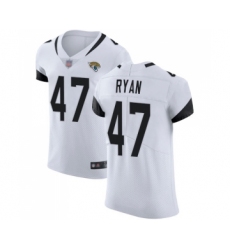 Men's Jacksonville Jaguars #47 Jake Ryan White Vapor Untouchable Elite Player Football Jersey