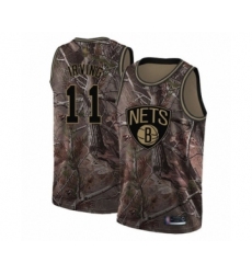 Men's Brooklyn Nets #11 Kyrie Irving Swingman Camo Realtree Collection Basketball Jersey