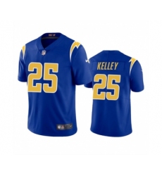 Men's Los Angeles Chargers #25 Joshua Kelley Royal Vapor Untouchable Limited Stitched Jersey