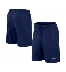 Men's Seattle Seahawks Navy Performance Shorts