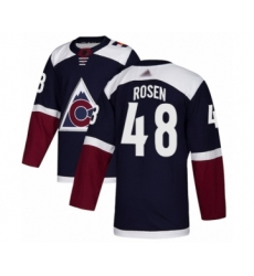 Men's Colorado Avalanche #48 Calle Rosen Authentic Navy Blue Alternate Hockey Jersey