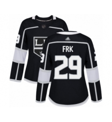 Women's Los Angeles Kings #29 Martin Frk Authentic Black Home Hockey Jersey