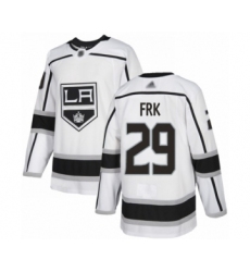 Youth Los Angeles Kings #29 Martin Frk Authentic White Away Hockey Jersey