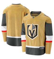 Men's Vegas Golden Knights Fanatics Branded Gold 2020-21 Alternate Premier Break away Jersey