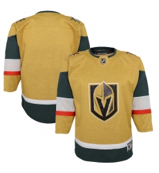 Youth Vegas Golden Knights Gold 2020-21 Alternate Premier Break Jersey