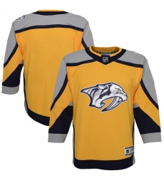 Youth Nashville Predators Blank Yellow 2020-21 Special Edition Premier Jersey