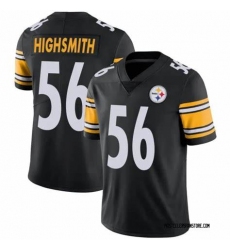 Men's Pittsburgh Steelers #56 Alex Highsmith Black Vapor Untouchable Limited Football Stitched Jersey