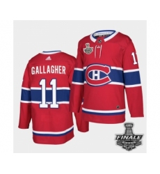 Men's Adidas Canadiens #15 Jesperi Kotkaniemi Red Road Authentic 2021 Stanley Cup Jersey