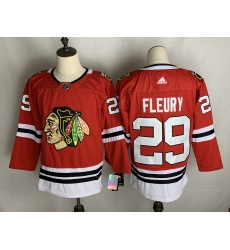 Men's Chicago Blackhawks #29 Marc-André Fleury Fanatics Branded Red Home Premier Breakaway Player Jersey