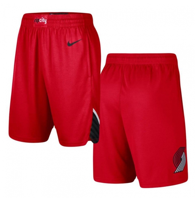 Men's Portland Trail Blazers Red NBA Shorts (Run Smaller)