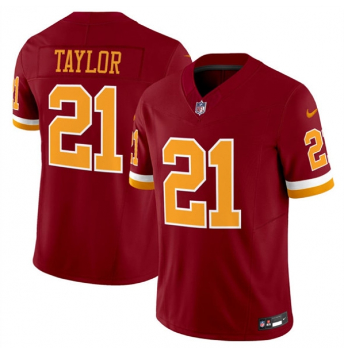 Men's Washington Commanders #21 Sean Taylor Burgundy 2025 F.U.S.E. Throwback Limited Football Stitched Jersey