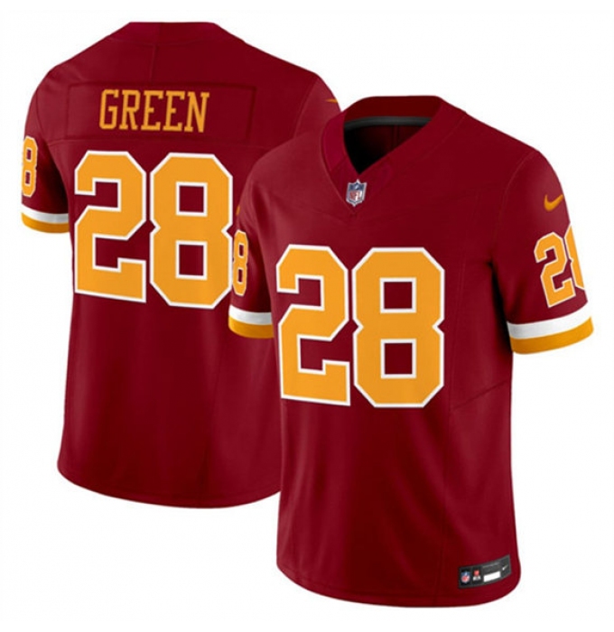 Men's Washington Commanders #28 Darrell Green Burgundy 2025 F.U.S.E. Throwback Limited Football Stitched Jersey