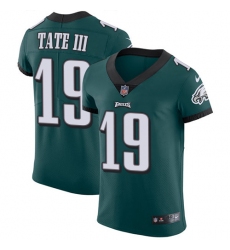 Men's Nike Philadelphia Eagles #19 Golden Tate III Midnight Green Team Color Vapor Untouchable Elite Player NFL Jersey