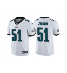 Men's Philadelphia Eagles #51 Cameron Jurgens White Vapor Untouchable Limited Stitched Jersey