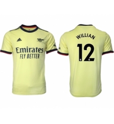 Men 2021-2022 Club Arsenal away aaa version green 12 Soccer Jersey