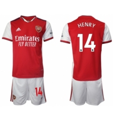 Men 2021-2022 Club Arsenal home red 14 Soccer Jerseys