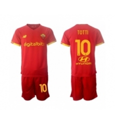 Men Roma Soccer #10 Jerseys