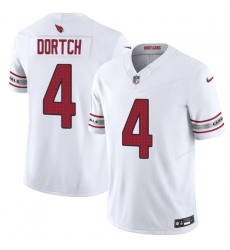 Men's Arizona Cardinals #4 Greg Dortch White 2024 F.U.S.E. Vapor Untouchable Limited Stitched Football Jersey