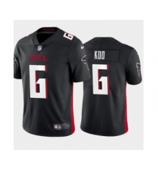 Men's Atlanta Falcons #6 Younghoe Koo New Black Vapor Untouchable Limited Stitched Jersey