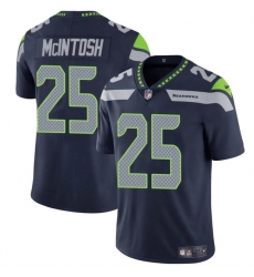 Men's Seattle Seahawks #25 Kenny McIntosh Navy Vapor Limited Football Stitched Jersey