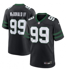 Men's New York Jets #99 Will McDonald IVBlack Vapor Untouchable Limited Football Stitched Jersey