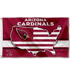 2pcs WinCraft Arizona Cardinals Nation USA American Country 3x5 Flag