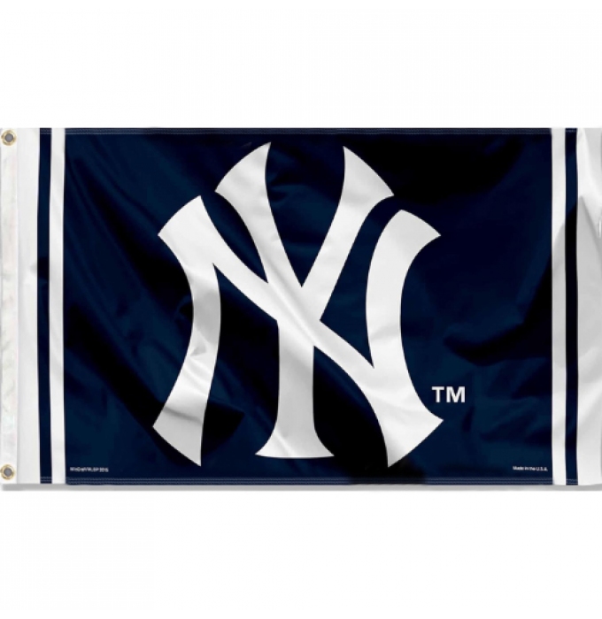 2Pcs WinCraft New York Yankees NY Flag and Banner