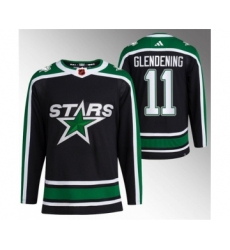 Men's Dallas Stars #53 Wyatt Johnston Black 2022-23 Reverse Retro Stitched Jersey