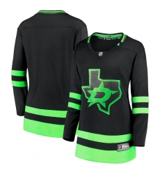 Women's Dallas Stars Fanatics Branded Black 2020-21 Alternate Premier Breakaway Jersey