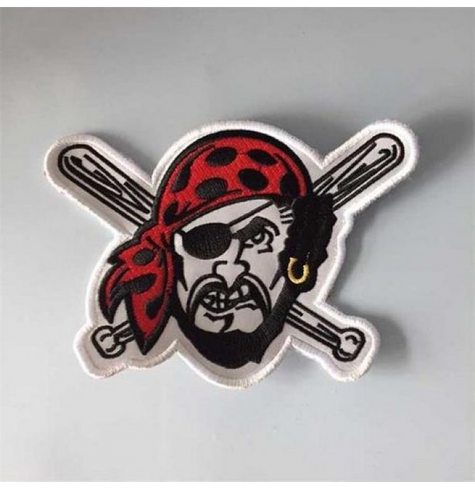 Stitched MLB Pittsburgh Pirates Team Logo Jersey Sleeve Patch