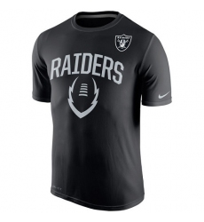 NFL Oakland Raiders Nike Legend Icon Performance T-Shirt - Black