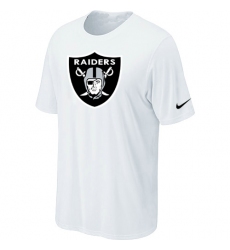 Nike Oakland Raiders Sideline Legend Authentic Logo Dri-FIT NFL T-Shirt - White