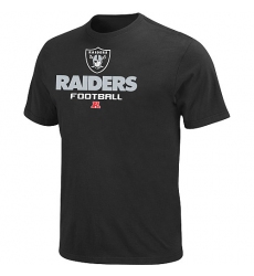 Oakland Raiders Big & Tall Critical Victory NFL T-Shirt - Black