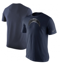 NFL Men's Los Angeles Chargers Nike Navy Champion Drive Reflective T-Shirt