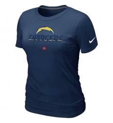 Nike Los Angeles Chargers Women's Critical Victory NFL T-Shirt - Dark Blue