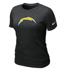 Nike Los Angeles Chargers Women's Legend Logo Dri-FIT NFL T-Shirt - Black