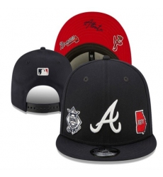 MLB Atlanta Braves Snapback Hats 2503-1