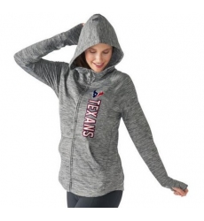 NFL Houston Texans G-III 4Her by Carl Banks Women's Recovery Full-Zip Hoodie - Gray