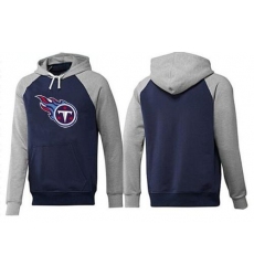 NFL Men's Nike Tennessee Titans Logo Pullover Hoodie - Navy/Grey